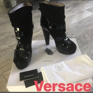 Versace boots, Authentic like new